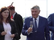 Slavnostní otevření nadjezdu v Lysé nad Labem Slavnostní otevření nadjezdu v Lysé nad Labem