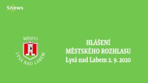 Městský rozhlas Lysá nad Labem 2.9. 2020