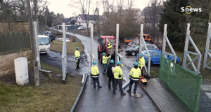 Výstavba protipovodňových zábran v Benátkách nad Jizerou Výstavba protipovodňových zábran v Benátkách nad Jizerou