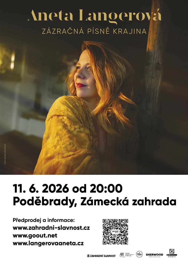Aneta Langerová — Zázračná písně krajina v Poděbradech