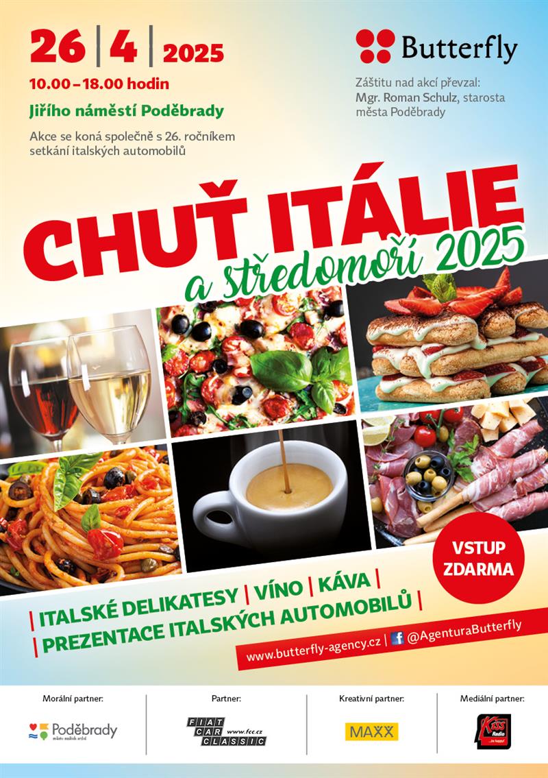 Chuť Itálie a Středomoří — gastro festival