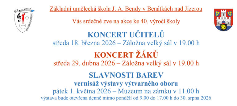 Slavnostní koncert k výročí ZUŠ