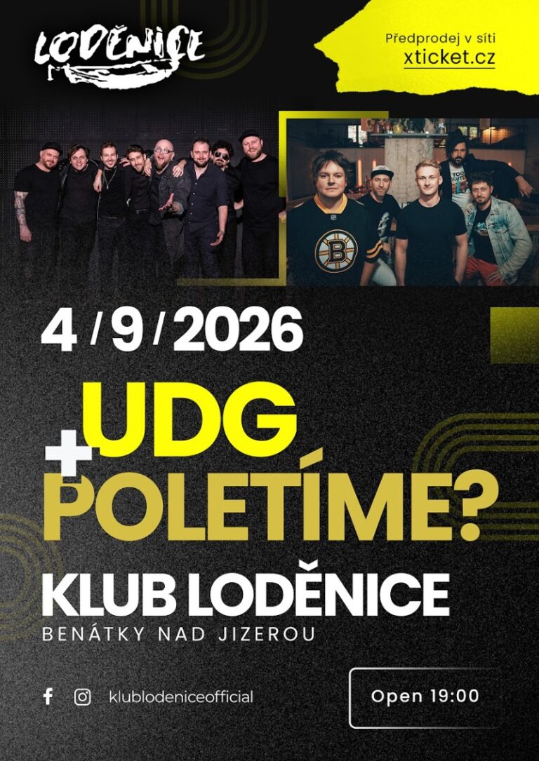 UDG + Poletíme? – koncert v Loděnici