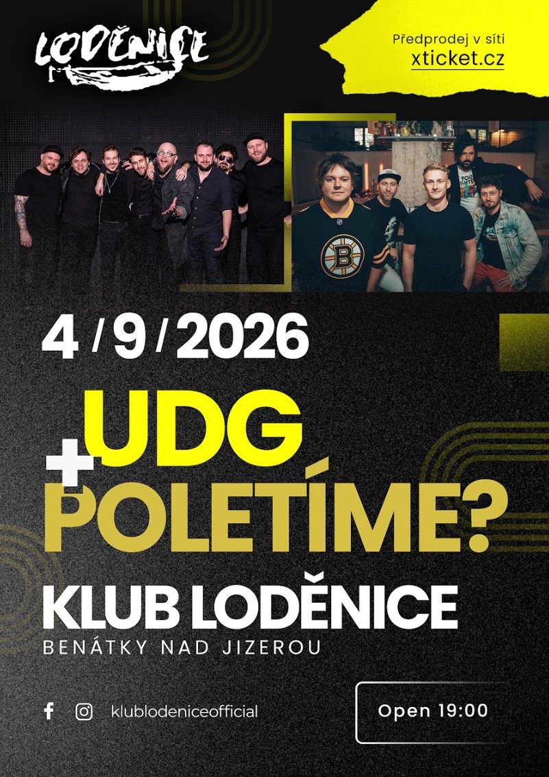 UDG + Poletíme? – koncert v Loděnici