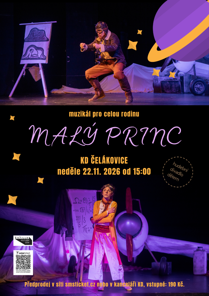 Malý princ – muzikál pro celou rodinu – KD Čelákovice