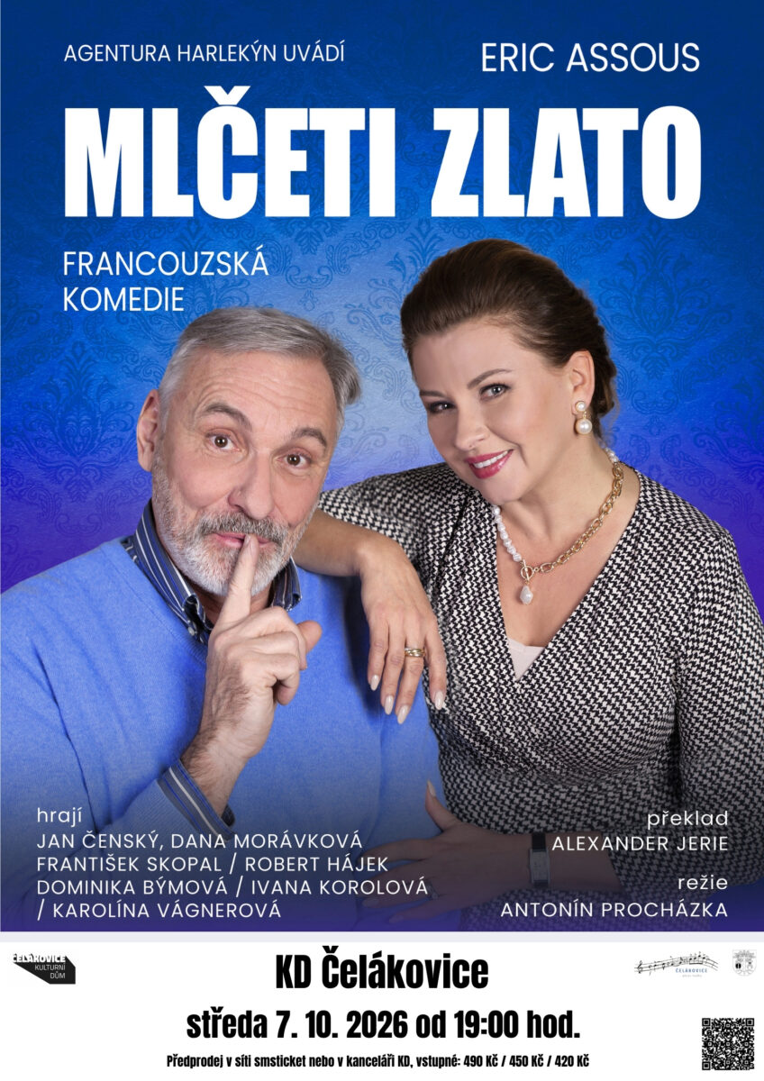 Mlčeti zlato — KD Čelákovice