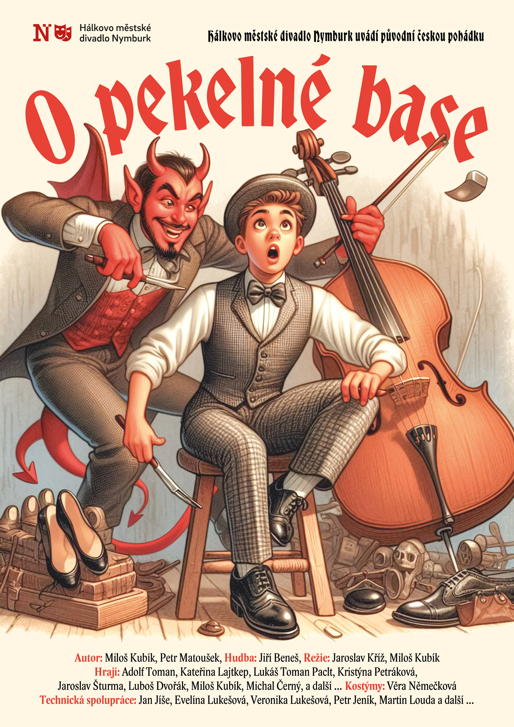 O pekelné base — pohádka pro děti v KD Milovice