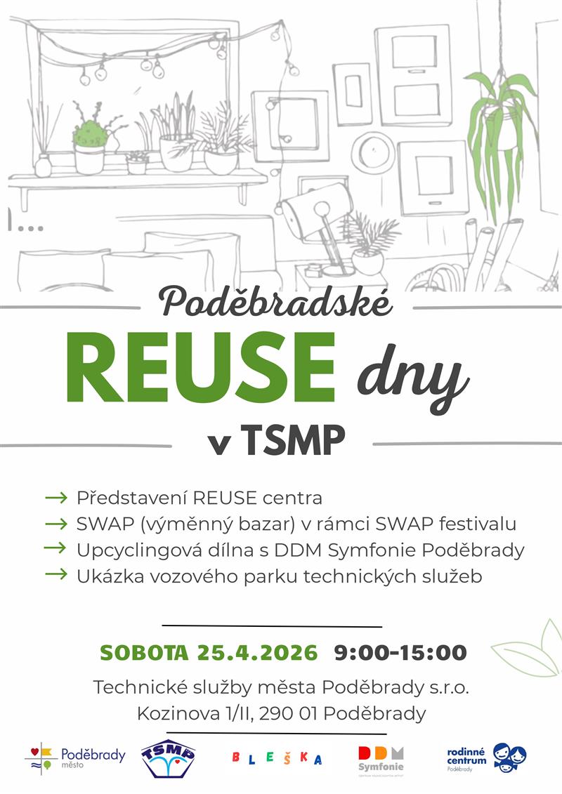 Poděbradské REUSE dny v TSMP