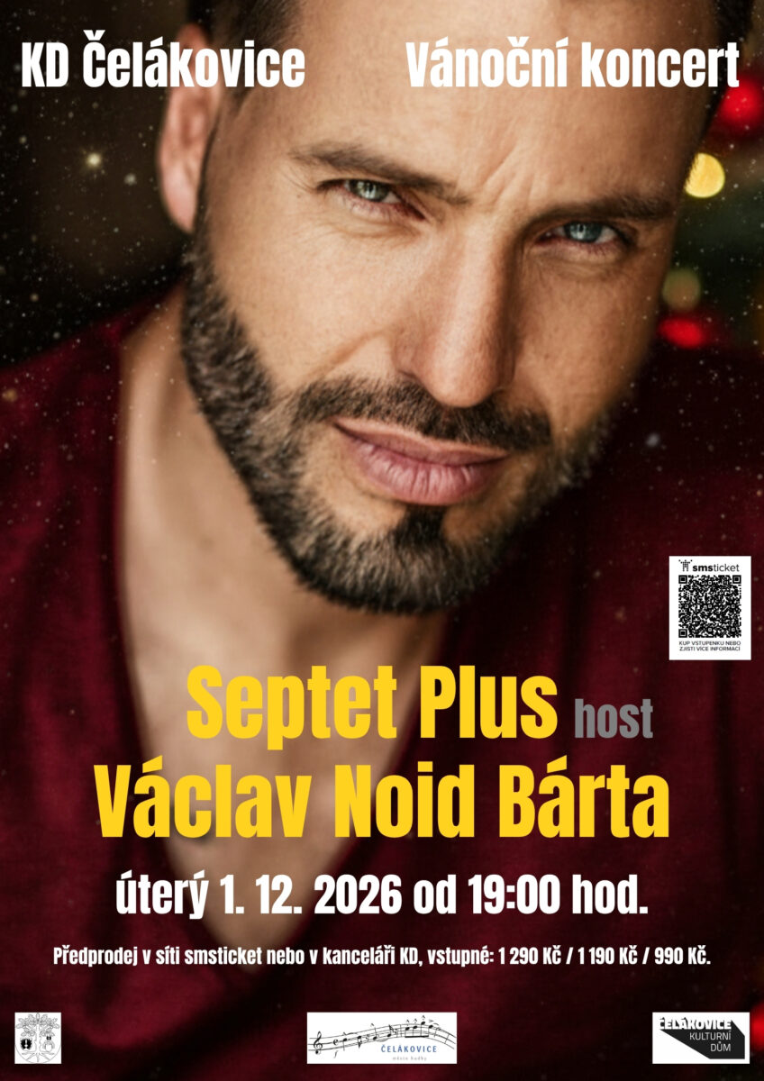 Vánoční koncert Septet Plus a Václav Noid Bárta