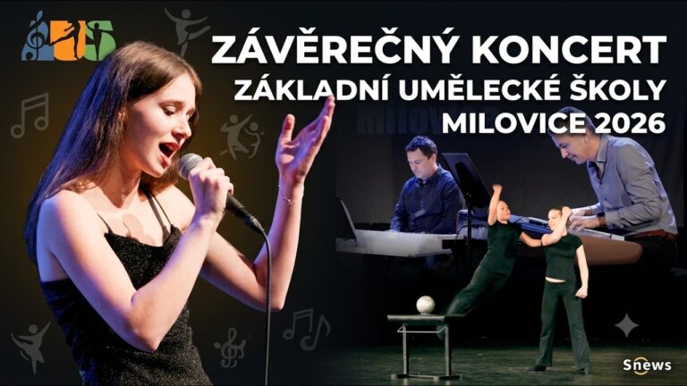 Závěrečný koncert ZUŠ Milovice 2026 – Kompletní záznam